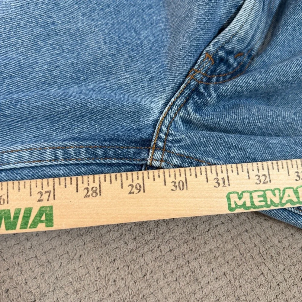 Vintage 2000s Levis 550 Relaxed Fit Jeans Light Wash Denim 18 Slim 27x29